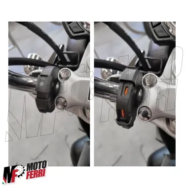 MF7901 Moto Presa USB + USB C Quick Charge Connettore Impermeabile da Manubrio