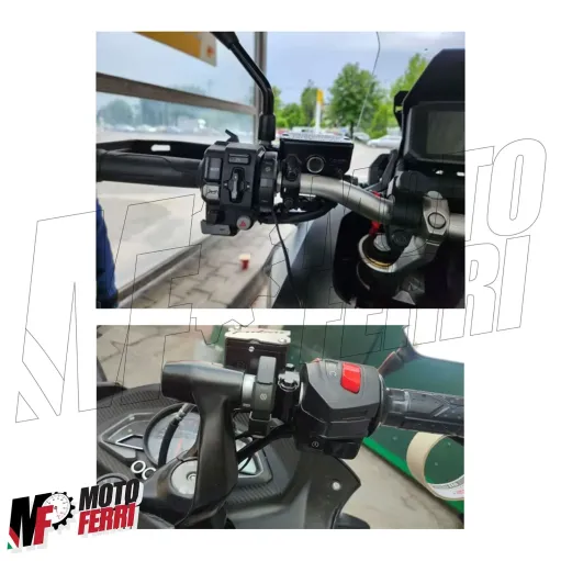 MF7901 Moto Presa USB + USB C Quick Charge Connettore Impermeabile da Manubrio