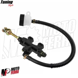 MF7902 Pompa Freno Posteriore Universale Moto Cross Enduro Motard con Serbatoio 2