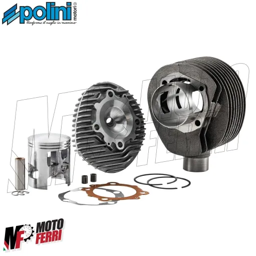 Kit Cilindro Polini 210 cc Dm 68,5 in Ghisa 7 Travasi Vespa 200 PX PE Arcobaleno