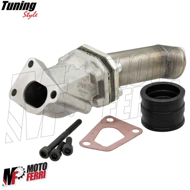 MF7916 Collettore Aspirazione PWK PHBH VHST Lamellare 3 Fori Vespa PK 50 125 XL