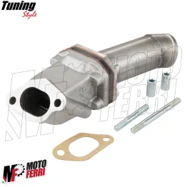 MF7915 Collettore Aspirazione PWK PHBH VHST Lamellare 2 Fori Vespa PK 50 125 S 2