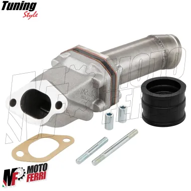 MF7915 Collettore Aspirazione PWK PHBH VHST Lamellare 2 Fori Vespa PK 50 125 S