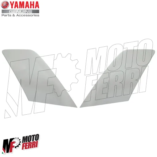 MF7919 Cover Bianco Competion White Borse Laterali Originale Yamaha Tracer 9