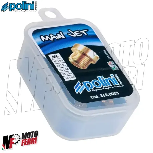 MF7926 Kit 10 Getti Massimo 80 / 98 M6 6mm Dellorto PHBN PHBL PHVA VHSH VHST