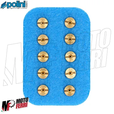MF7927 Kit 10 Getti Massimo 100 / 118 M6 6mm Dellorto PHBN PHBL PHVA VHSH VHST