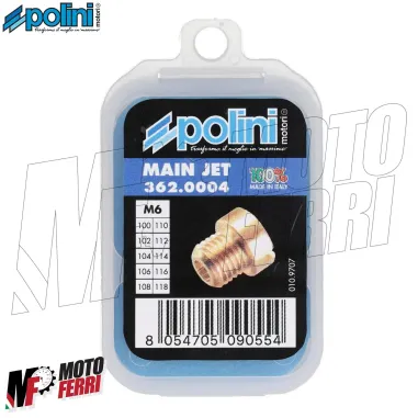 MF7927 Kit 10 Getti Massimo 100 / 118 M6 6mm Dellorto PHBN PHBL PHVA VHSH VHST