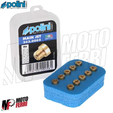 MF7928 Kit 10 Getti Massimo 120 / 138 M6 6mm Dellorto PHBN PHBL PHVA VHSH VHST