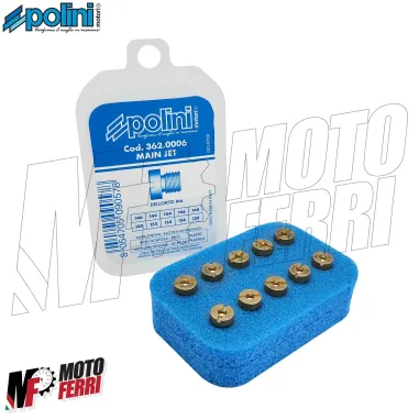 MF7929 Kit 10 Getti Massimo 140 / 158 M6 6mm Dellorto PHBN PHBL PHVA VHSH VHST