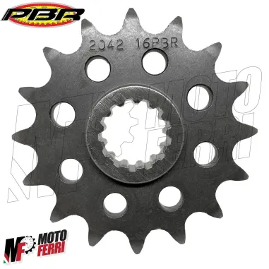 MF3916 Pignone PBR 16 Denti Passo 520 per Honda CB500 F / X / R da 2013 a 2019