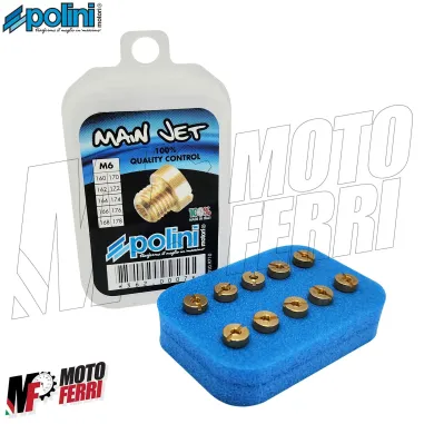 MF7930 Kit 10 Getti Massimo 160 / 178 M6 6mm Dellorto PHBN PHBL PHVA VHSH VHST