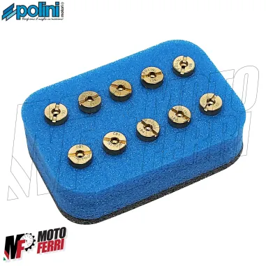 MF7931 Kit 10 Getti Massimo 180 / 198 M6 6mm Dellorto PHBN PHBL PHVA VHSH VHST