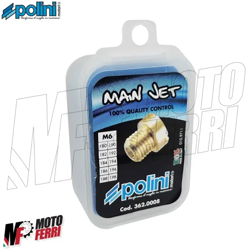 MF7931 Kit 10 Getti Massimo 180 / 198 M6 6mm Dellorto PHBN PHBL PHVA VHSH VHST