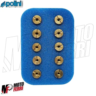 MF7931 Kit 10 Getti Massimo 180 / 198 M6 6mm Dellorto PHBN PHBL PHVA VHSH VHST