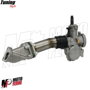 MF7916 Collettore Aspirazione PWK PHBH VHST Lamellare 3 Fori Vespa PK 50 125 XL