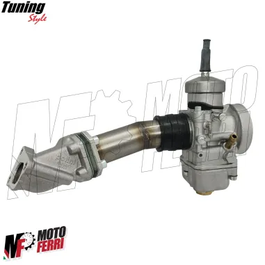 MF7916 Collettore Aspirazione PWK PHBH VHST Lamellare 3 Fori Vespa PK 50 125 XL