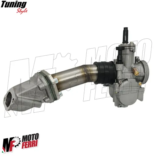 MF7915 Collettore Aspirazione PWK PHBH VHST Lamellare 2 Fori Vespa PK 50 125 S