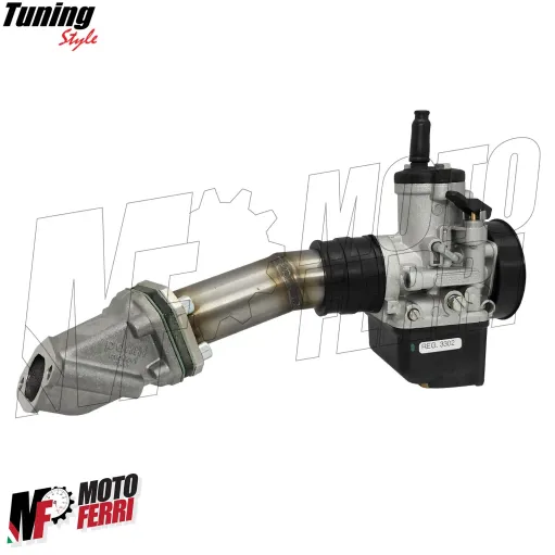 MF7915 Collettore Aspirazione PWK PHBH VHST Lamellare 2 Fori Vespa PK 50 125 S