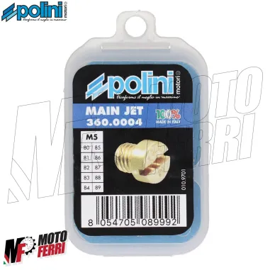 MF7934 Kit 10 getti massimo 80 / 89 per Carburatore Dellorto PHBG 19 - PHBG 21