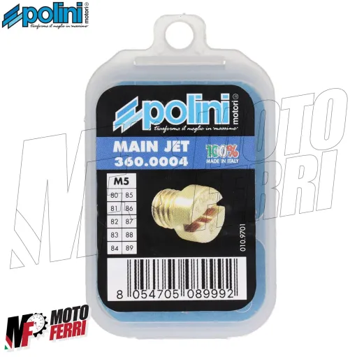 MF7934 Kit 10 getti massimo 80 / 89 per Carburatore Dellorto PHBG 19 - PHBG 21