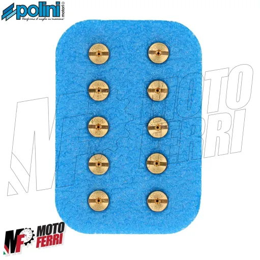 MF7934 Kit 10 getti massimo 80 / 89 per Carburatore Dellorto PHBG 19 - PHBG 21