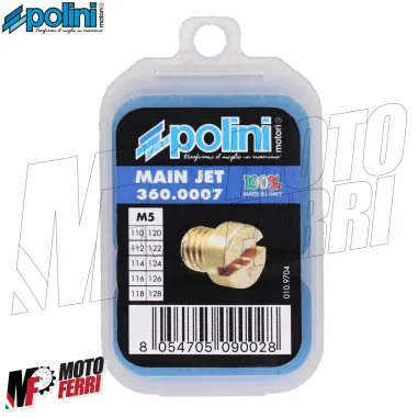 MF7935 Kit 10 getti massimo 110 / 128 per Carburatore Dellorto PHBG 19 - PHBG 21