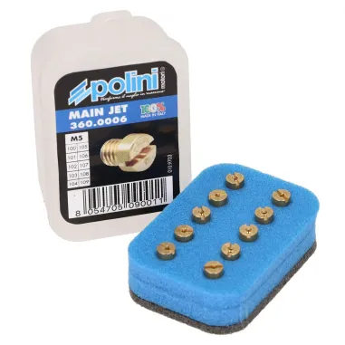MF2160 Kit 10 getti massimo 100 / 109 per Carburatore Dellorto PHBG 19 - PHBG 21