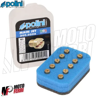 MF2160 Kit 10 getti massimo 100 / 109 per Carburatore Dellorto PHBG 19 - PHBG 21