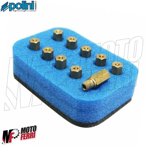 MF7936 Kit 10 Getti Gigler Massimo Polini 60 / 78 per Carburatore PWK Keihin