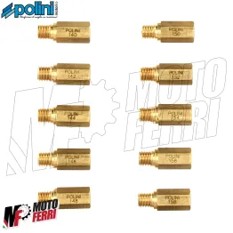 MF7937 Kit 10 Getti Gigler Massimo Polini 140 / 158 per Carburatore PWK Keihin 2