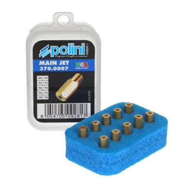 MF7939 Kit 10 Getti Gigler Massimo Polini 180 / 198 per Carburatore PWK Keihin
