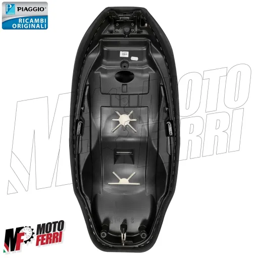 MF7942 Sella Sellone Nero Originale Piaggio Beverly 300 400 HPE 2021 / 2024