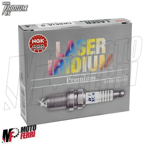 MF7943 Kit 4 Candele NGK IRIDIO CR8EIA-9 Suzuki V-Strom 650 mod 2013 / 2024