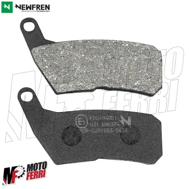 MF7945 Pastiglie Freno Anteriore per HM CRE 50 Six Competition dal 2007 al 2012