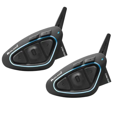 Interfono Midland Moto Bluetooth BTX2 Pro S LR Twin Coppia Doppio Moto