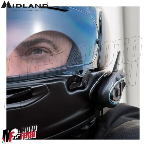Interfono Midland Moto Bluetooth BTX2 Pro S LR Twin Coppia Doppio Moto