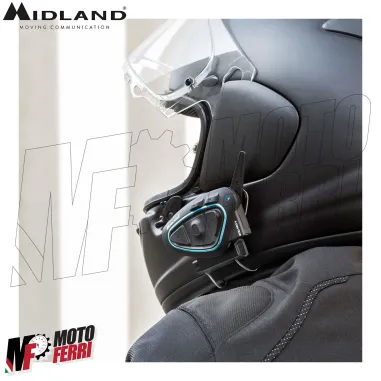 Interfono Midland Moto Bluetooth BTX2 Pro S LR Twin Coppia Doppio Moto