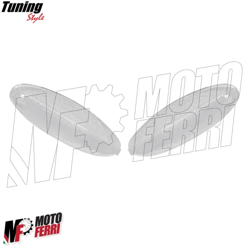 MF5775 Kit Gemma Stop + Frecce Anteriori Trasparente Malaguti F15 Firefox 98/06