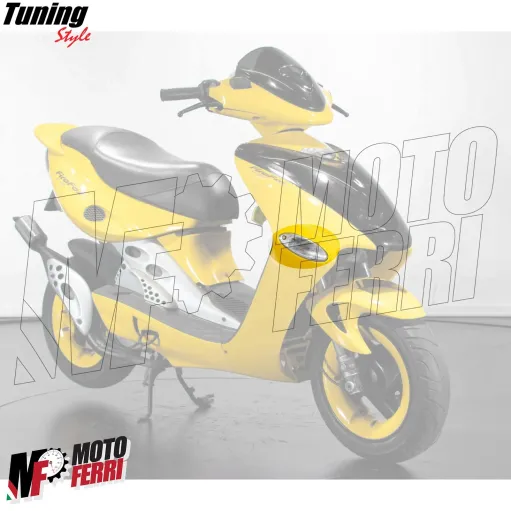 MF5775 Kit Gemma Stop + Frecce Anteriori Trasparente Malaguti F15 Firefox 98/06