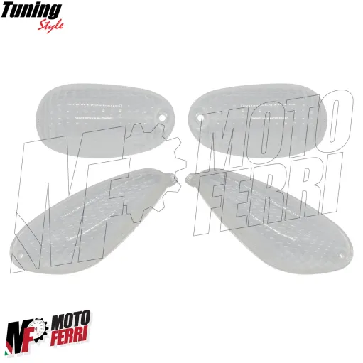 MF7957 Gemma Frecce Anteriore Posteriore Trasparente Piaggio NRG MC2 50 2T