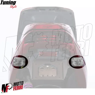 MF7959 Gemma Frecce Anteriore Posteriore Trasparente Malaguti F12 Phantom 94/06