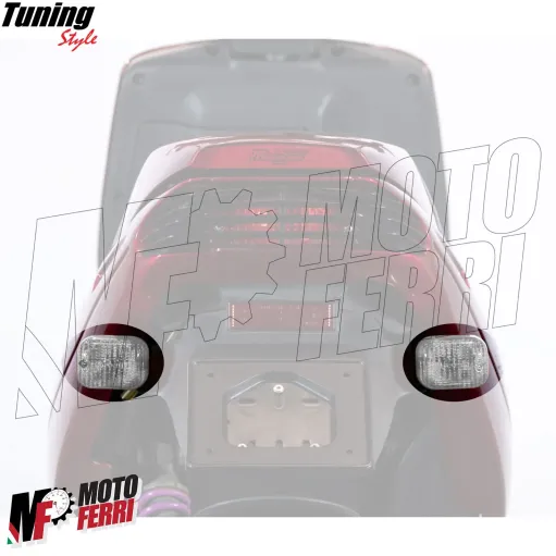 MF7959 Gemma Frecce Anteriore Posteriore Trasparente Malaguti F12 Phantom 94/06