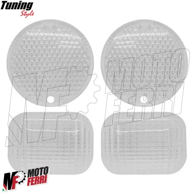 MF7959 Gemma Frecce Anteriore Posteriore Trasparente Malaguti F12 Phantom 94/06