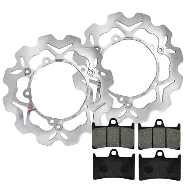 MF2453 Dischi Freno Anteriore Braking Wave + Pastiglie TMax 530 560 dal 2012 al 2026