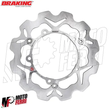 MF2453 Dischi Freno Anteriore Braking Wave + Pastiglie TMax 530 560 dal 2012 al 2026