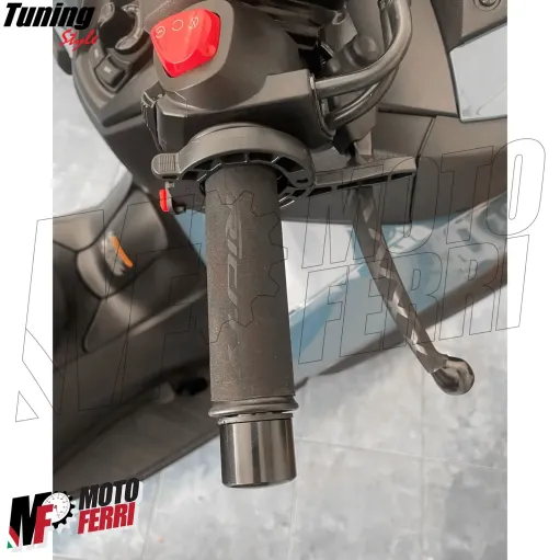 MF7960 Cruise Control Acceleratore Universale Moto Scooter Rilascio con Click