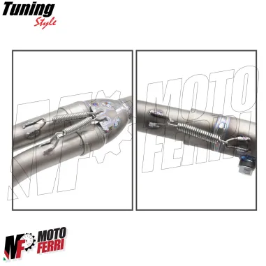 MF7967 Molla per marmitta silenziatore collettore 53 mm Moto Scooter Cross Quad