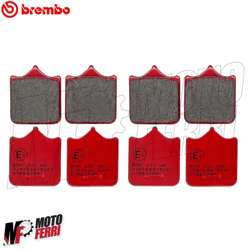 MF7980 Pastiglie Freno Anteriori Brembo Sinter BMW S1000RR dal 2009 al 2018