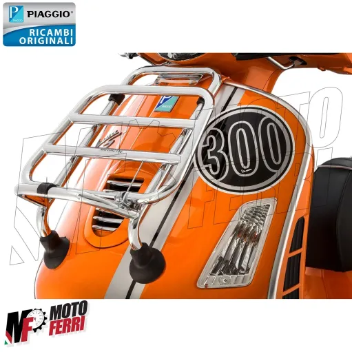 MF7994 Kit Portapacchi Anteriore + Paracolpi Ant/Post Vespa GTS 300 (2003-2018)