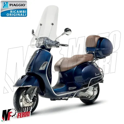 MF7995 Paraurti Posteriore Perimetrale Cromato Originale Vespa GTS 300 2003/2022